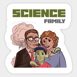 Science Family Sticker